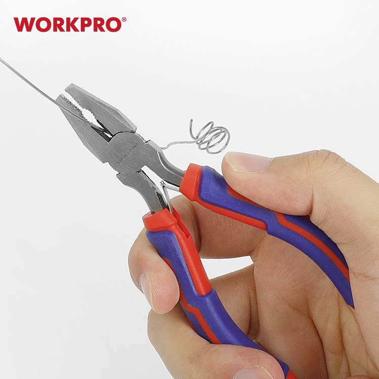 WorkPro WP231097 universel Mini-pince multifonction Acier Chrome-Vanadium 110 mm