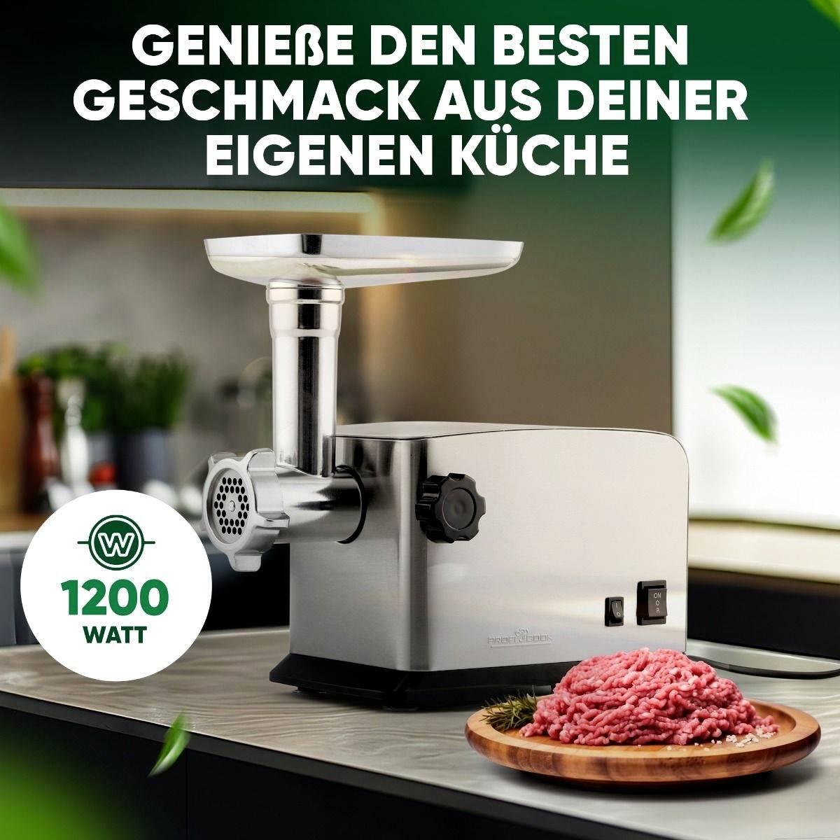 Profi Cook PC-FW 1272 501272 Hachoir à viande 1200 W