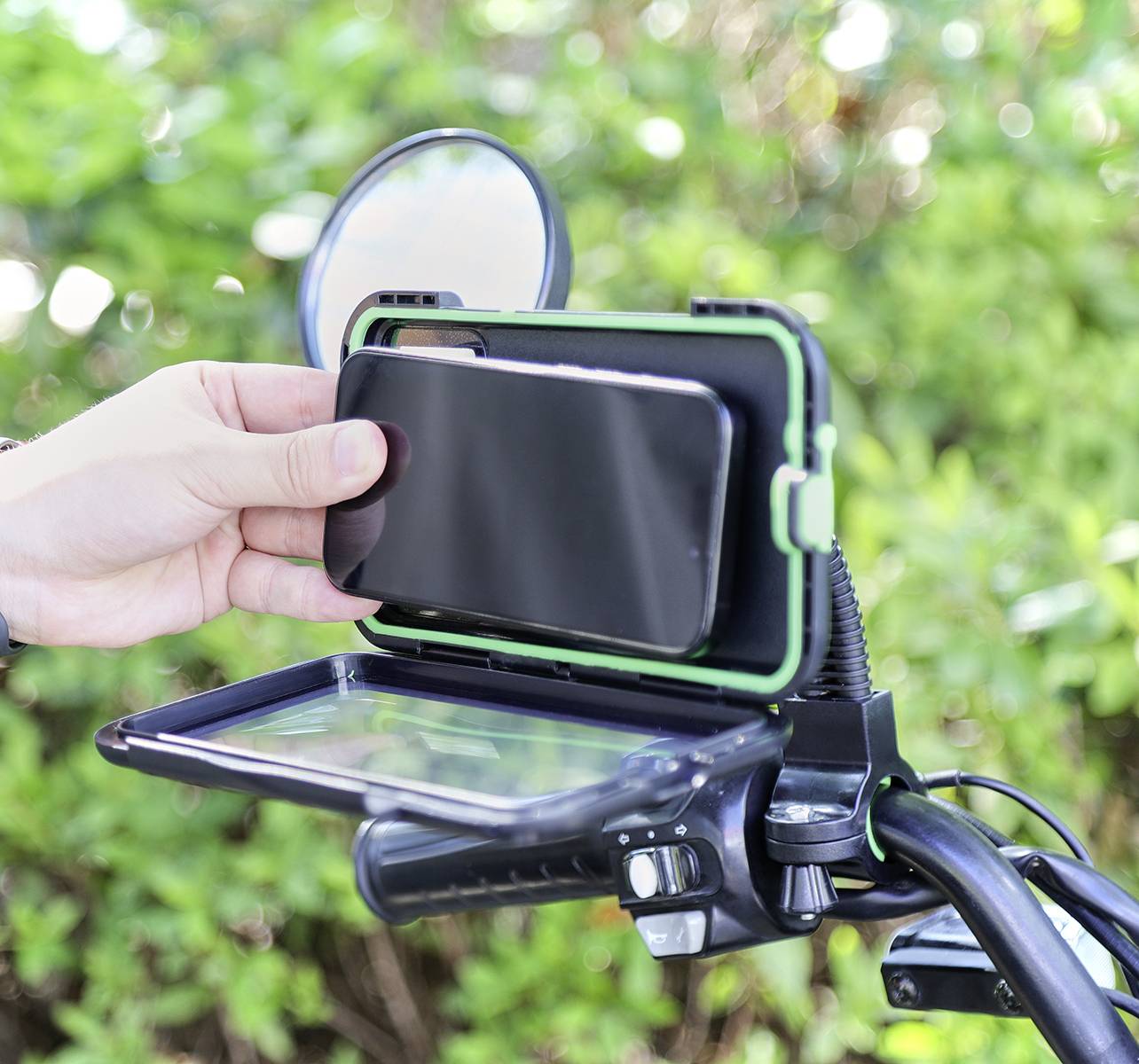 My Wall HR21L Fixation de téléphone portable pour vélo adapté pour (modèle de téléphone portable): Universal Largeur (max.): 105