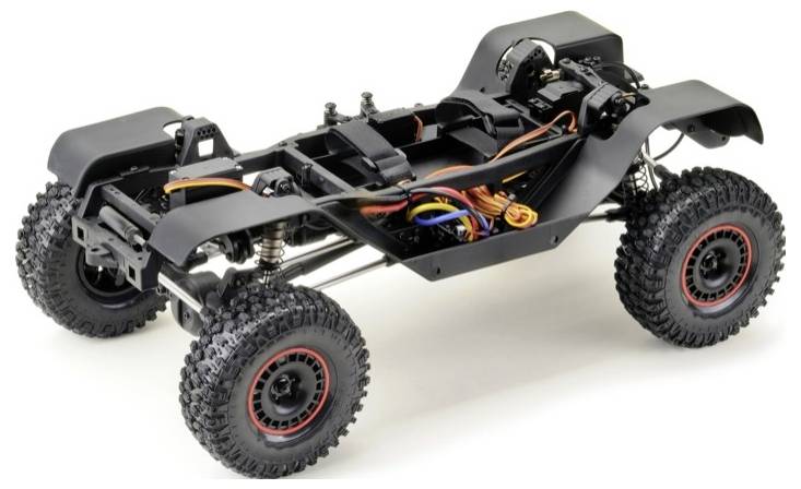 Absima CR4.4 Wolf brushed 1:10 Auto RC électrique Crawler 4 roues motrices (4WD) prêt à fonctionner (RtR) 2,4 GHz