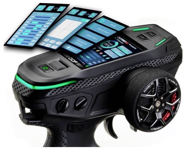 Absima CR10P Radiocommande à poignée pistolet 2,4 GHz Nombre de canaux: 10