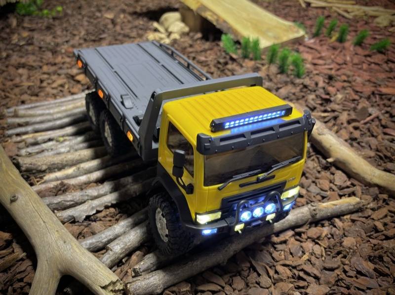 Absima CR18P Tow Truck 6x6 brushless 1:18 Camion RC électrique Crawler 4 roues motrices (6WD) prêt à fonctionner (RtR) 2,4 GHz