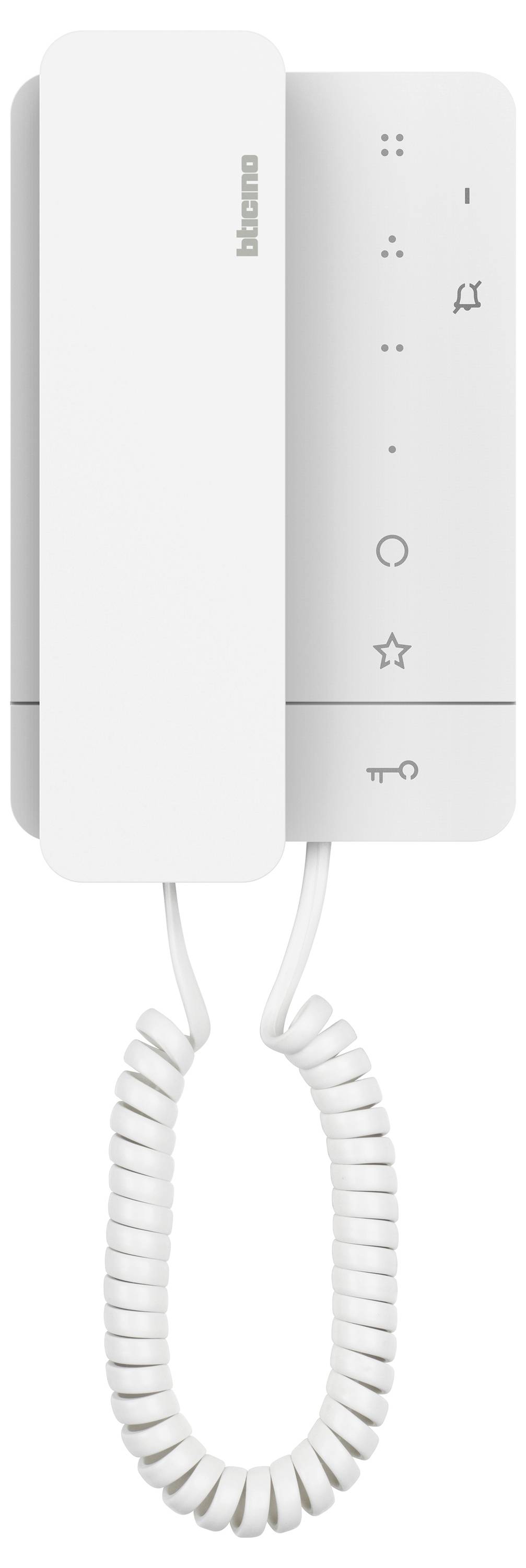 Bticino CLASSE100 A16M Poste intérieur audio 2 fils Accessoire pour combiné blanc