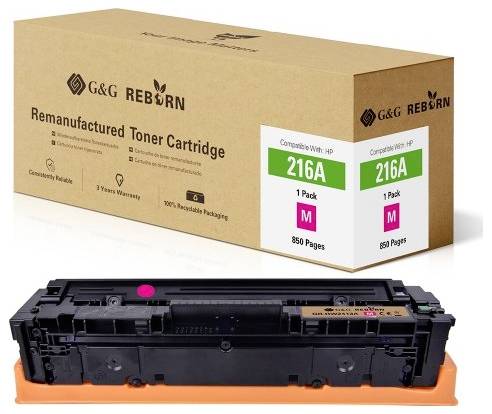 G&G Toner remplace HP 216A compatible magenta 850 pages Reborn remanufactured 21292