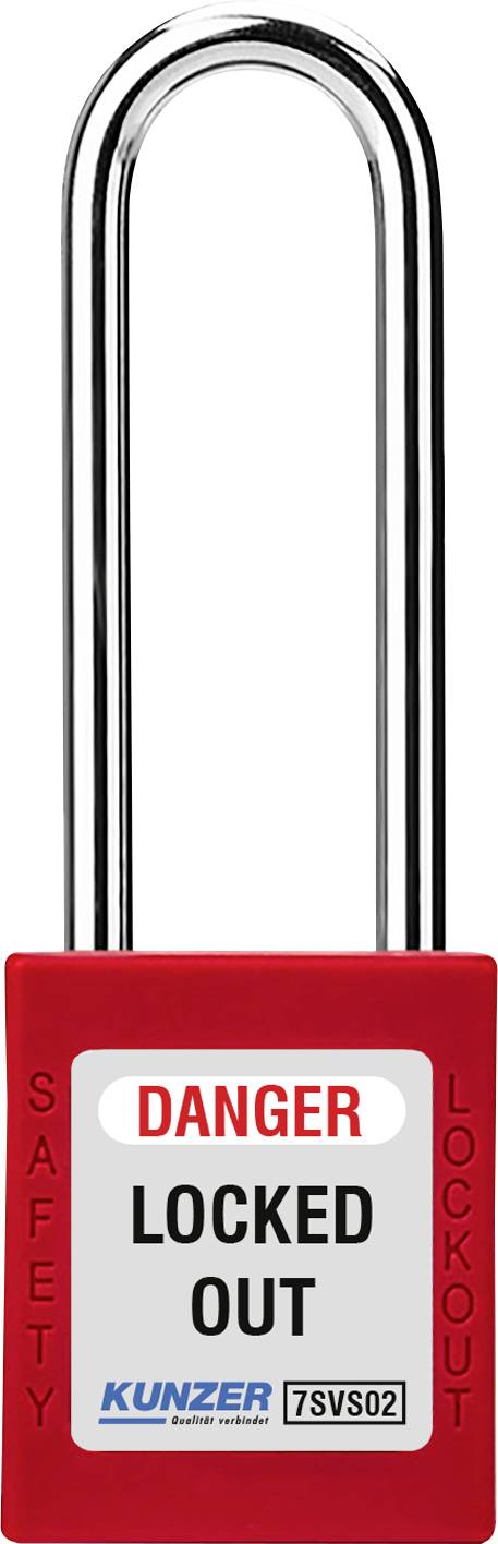 Kunzer 7SVS02 Cadenas 20 mm Hauteur intérieure de l'étrier 76 mm