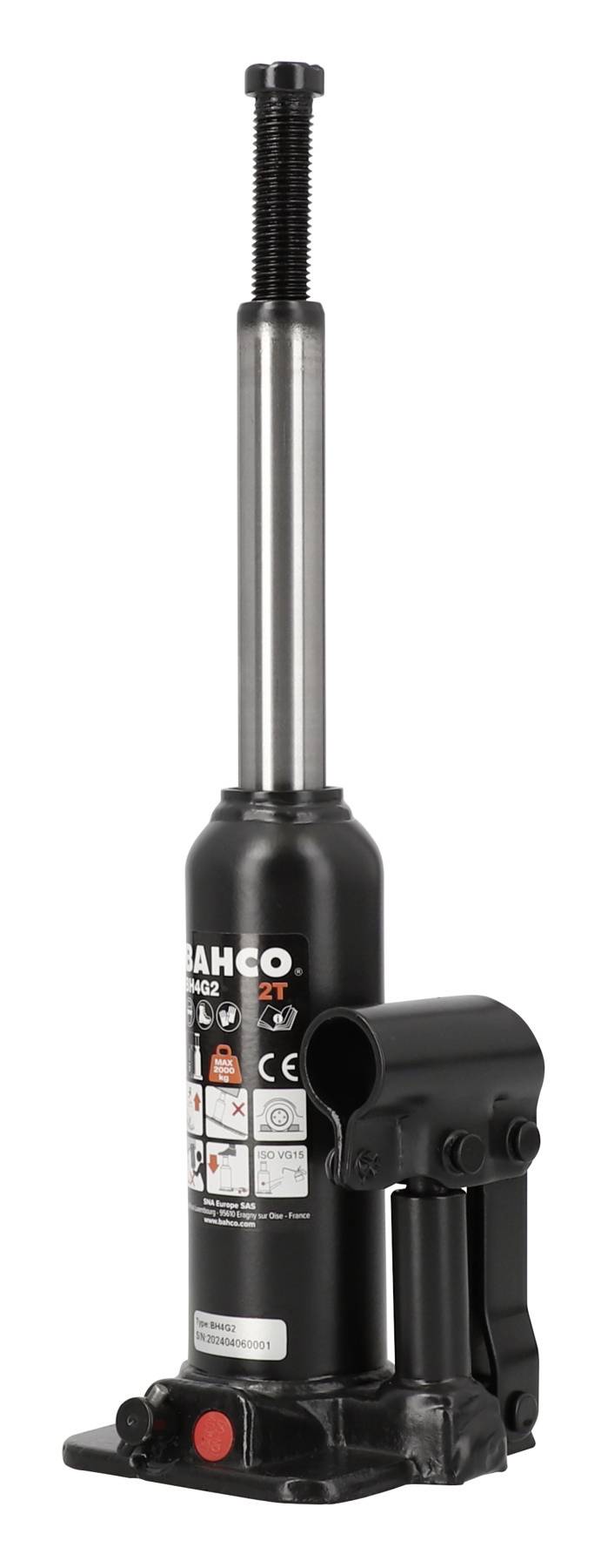 Bahco BH4G6 Cric bouteille hydraulique 6 t Hauteur de travail: 210 - 416 mm