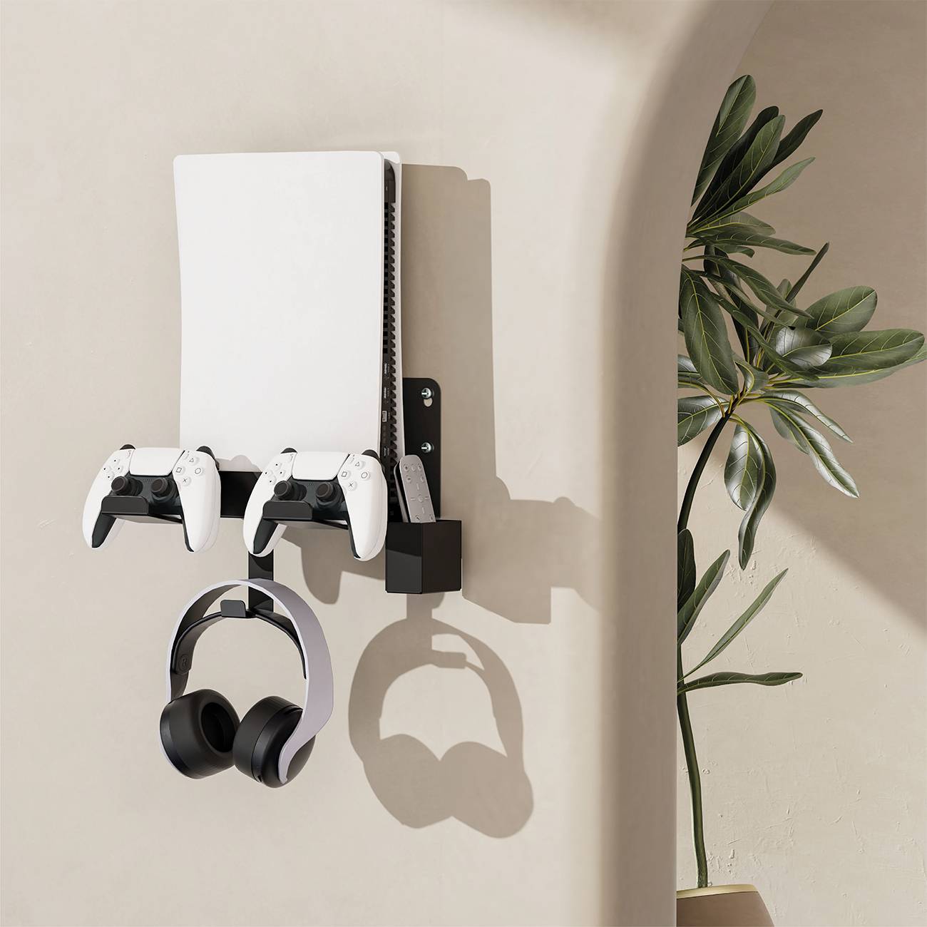 My Wall Support mural Media-Player blanc