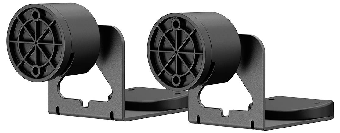 My Wall HS47L Support mural pour haut-parleur rotatif noir 2 pc(s)