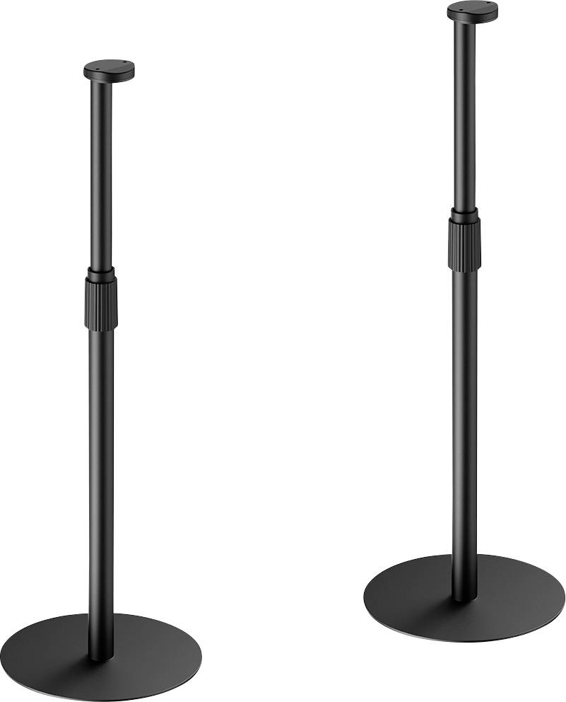 My Wall HS49L Pied pour haut-parleur rigide, réglable en hauteur noir 2 pc(s)