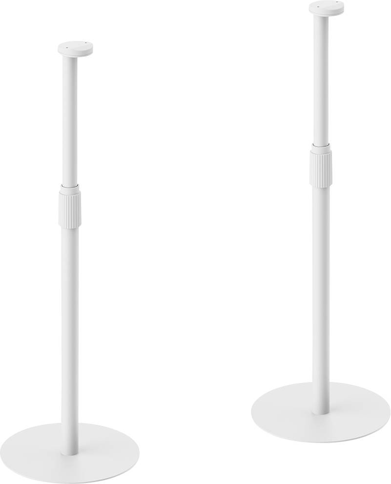 My Wall HS49WL Pied pour haut-parleur rigide, réglable en hauteur blanc 2 pc(s)