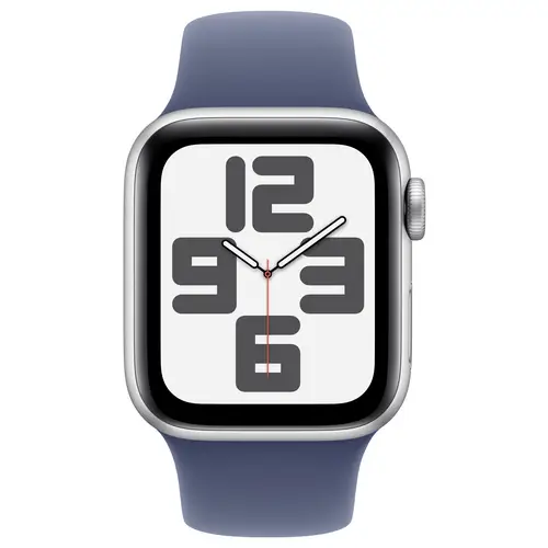 Apple Watch SE (2024) GPS 40 mm boîtier en aluminium bracelet de sport denim M/L Apple Watch SE (2024) GPS 40 mm boîtier en aluminium bracelet de sport denim M/L