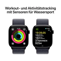 Apple Watch Series 10 GPS 42 mm boîtier en aluminium Sport Loop encre Apple Watch Series 10 GPS 42 mm boîtier en aluminium Sport Loop encre