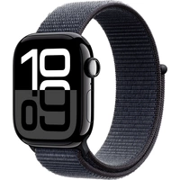 Apple Watch Series 10 GPS 42 mm boîtier en aluminium Sport Loop encre Apple Watch Series 10 GPS 42 mm boîtier en aluminium Sport Loop encre