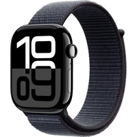 Apple Watch Series 10 GPS 46 mm boîtier en aluminium Sport Loop encre Apple Watch Series 10 GPS 46 mm boîtier en aluminium Sport Loop encre