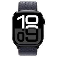 Apple Watch Series 10 GPS 46 mm boîtier en aluminium Sport Loop encre Apple Watch Series 10 GPS 46 mm boîtier en aluminium Sport Loop encre