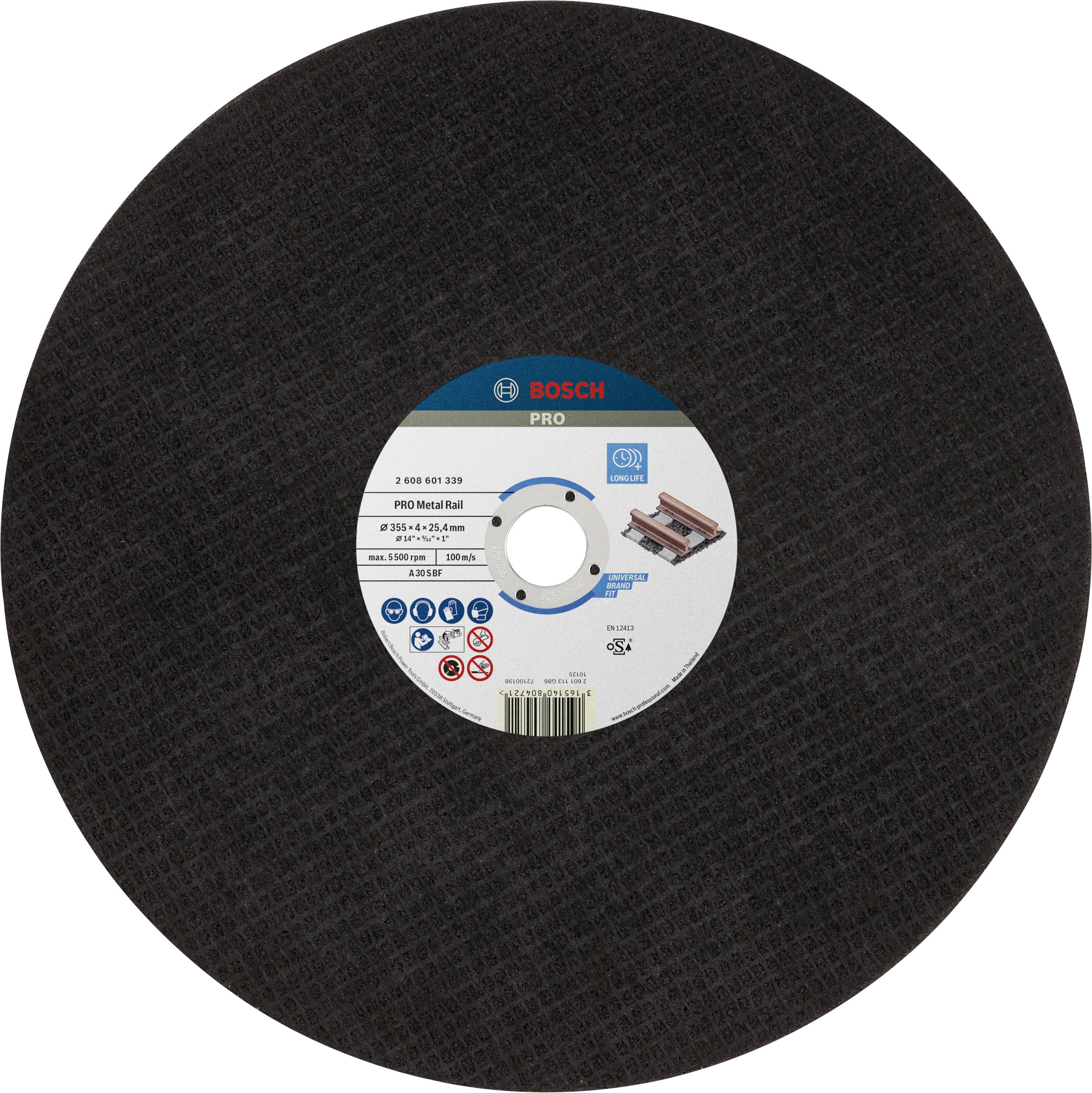 Bosch Accessories 2608601339 2608601339 Disque à tronçonner 355 mm 1 pc(s)