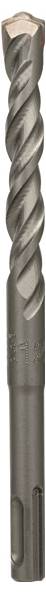 Un foret hélicoïdal avec filetage métallique et surface argentée, adapté pour percer avec précision le béton ou la maçonnerie.