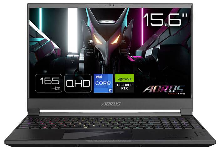 Gigabyte Ordinateur portable de gaming AORUS 15X ASF-83DE754SH 39.6 cm (15.6 pouces) QHD Intel® Core™ i7 13650HX 16 GB RAM 1 TB