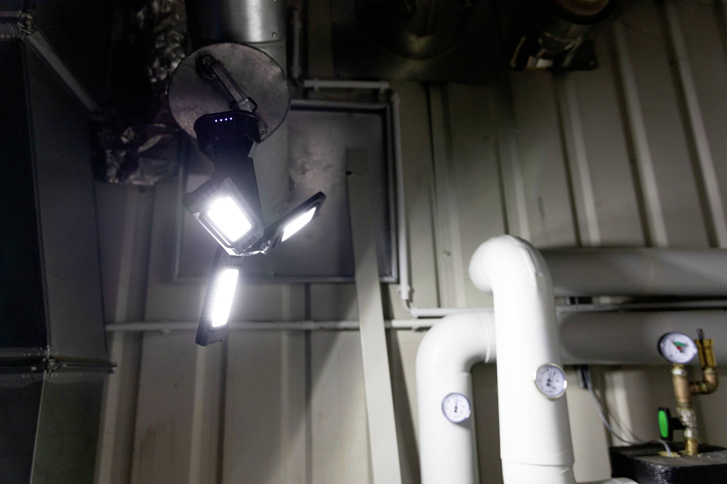 Ansmann Triohead 7000R Projecteur de chantier sans fil 66 W 7000 lm blanc neutre 1600-0697