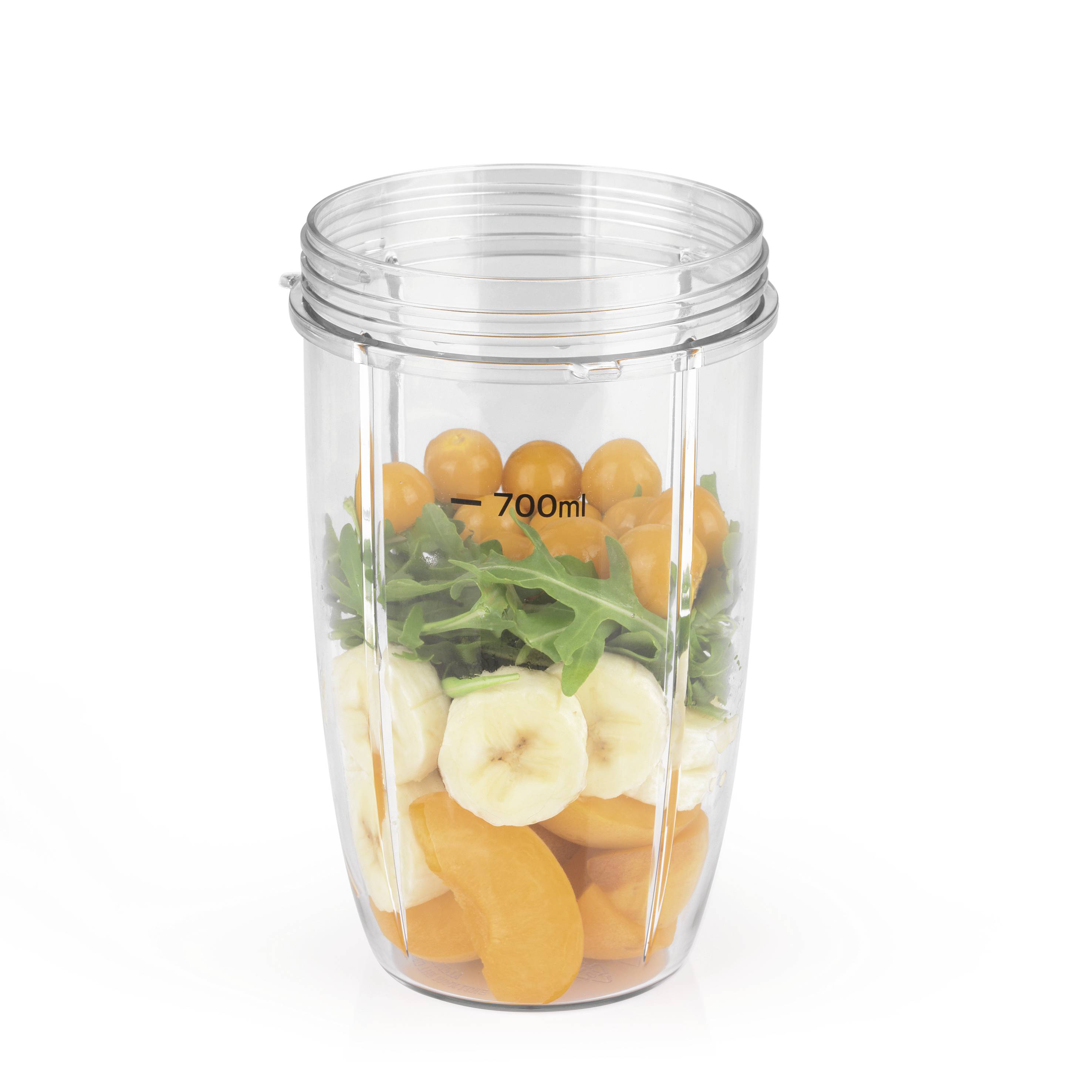 N8WERK Nutrition 8-tlg. Mixeur sur pied 800 W noir