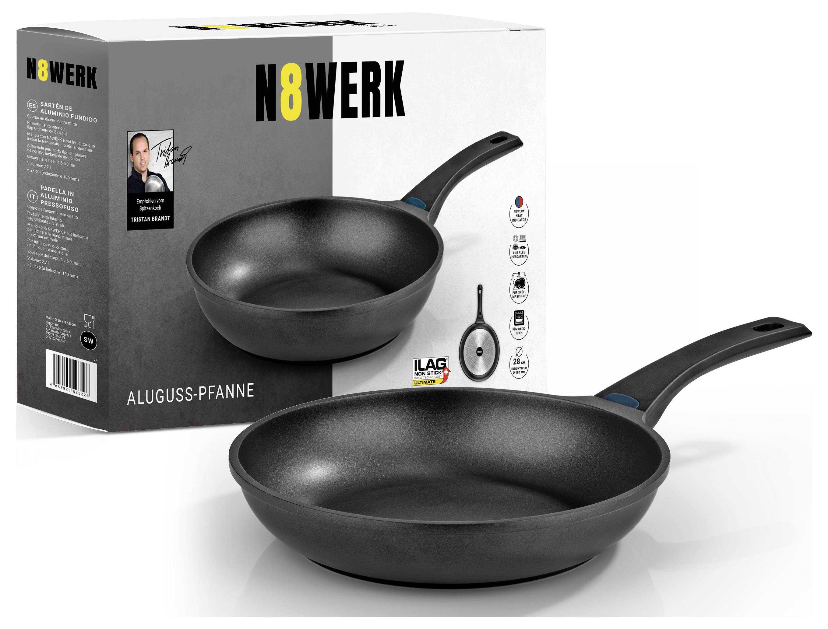 N8WERK 02622 N8WERK Poêle 280 mm