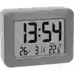 TFA Dostmann 60.2044.10 à quartz Réveil gris Heures de réveil 1 TFA Dostmann 60.2044.10 à quartz Réveil gris Heures de réveil 1