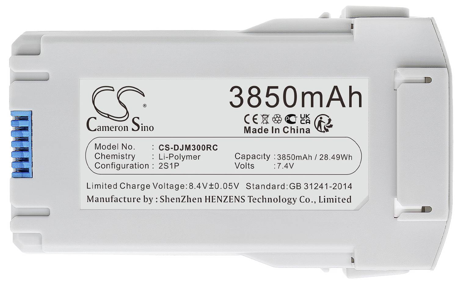 CS Cameron Sino CS-DJM300RC Pack de batterie (LiPo)