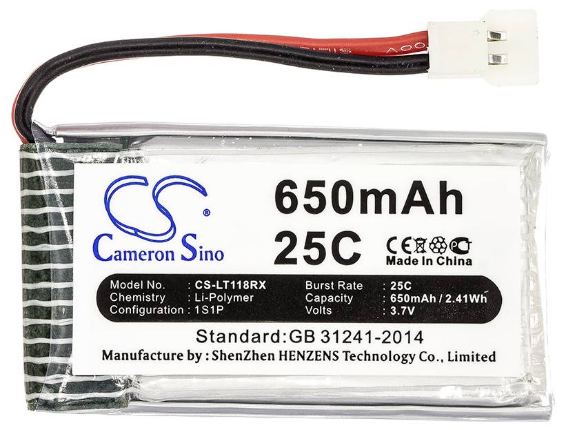 CS Cameron Sino CS-LT118RX Pack de batterie (LiPo)