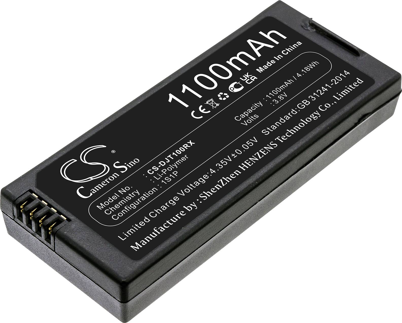 CS Cameron Sino CS-DJT100RX Pack de batterie (LiPo)