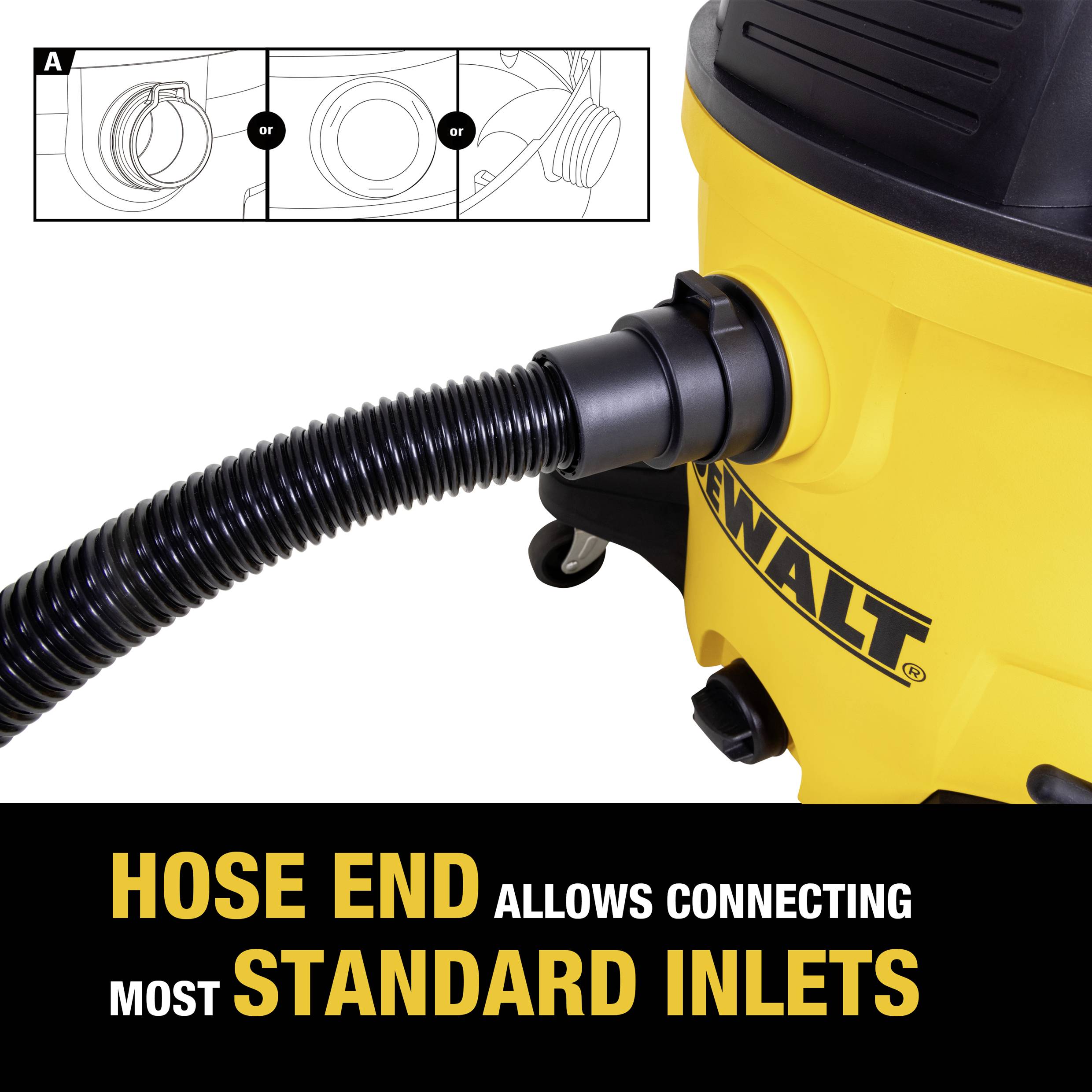 DEWALT Accessoire pour centrale d'aspiration