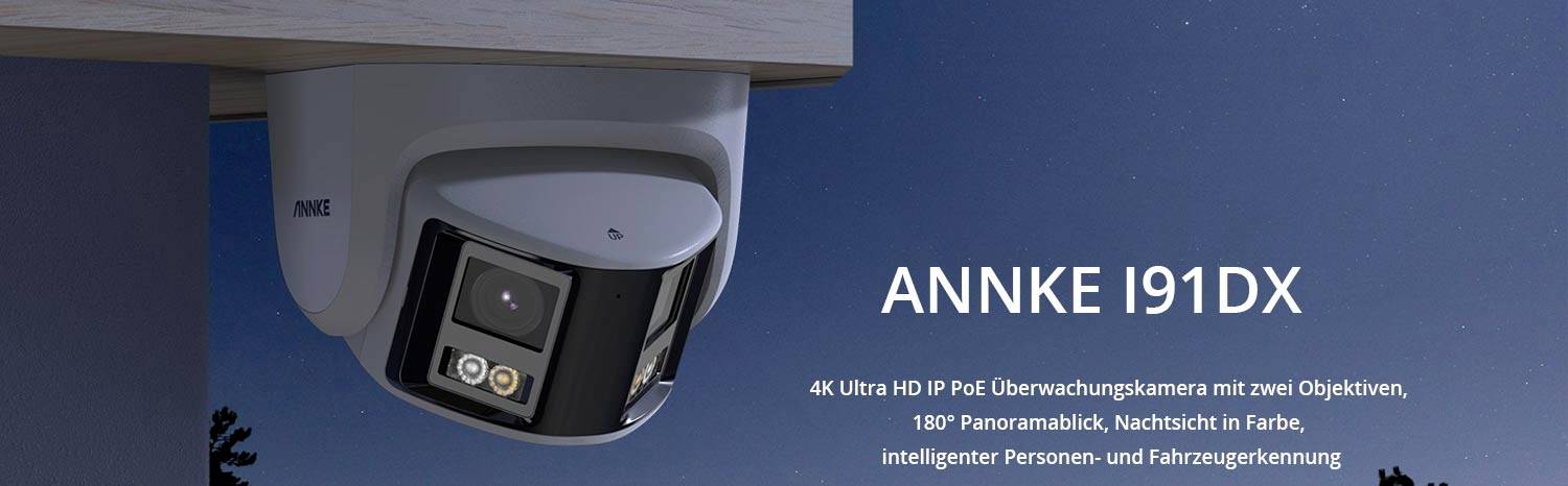 I91DX Annke Ethernet IP Caméra de surveillance 4096 x 1840 pixels