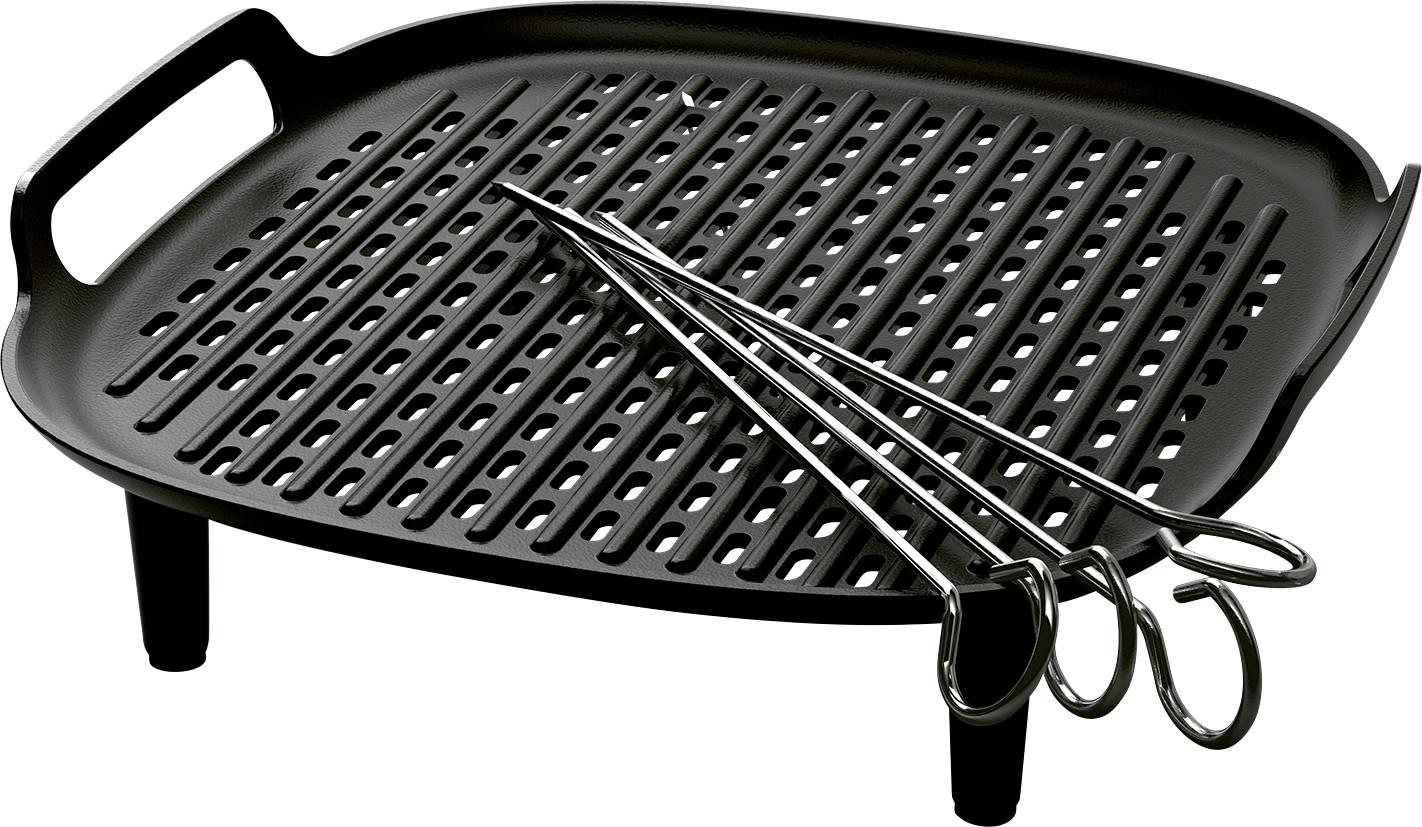 Philips Home HD9926/00 Kit barbecue noir, métal