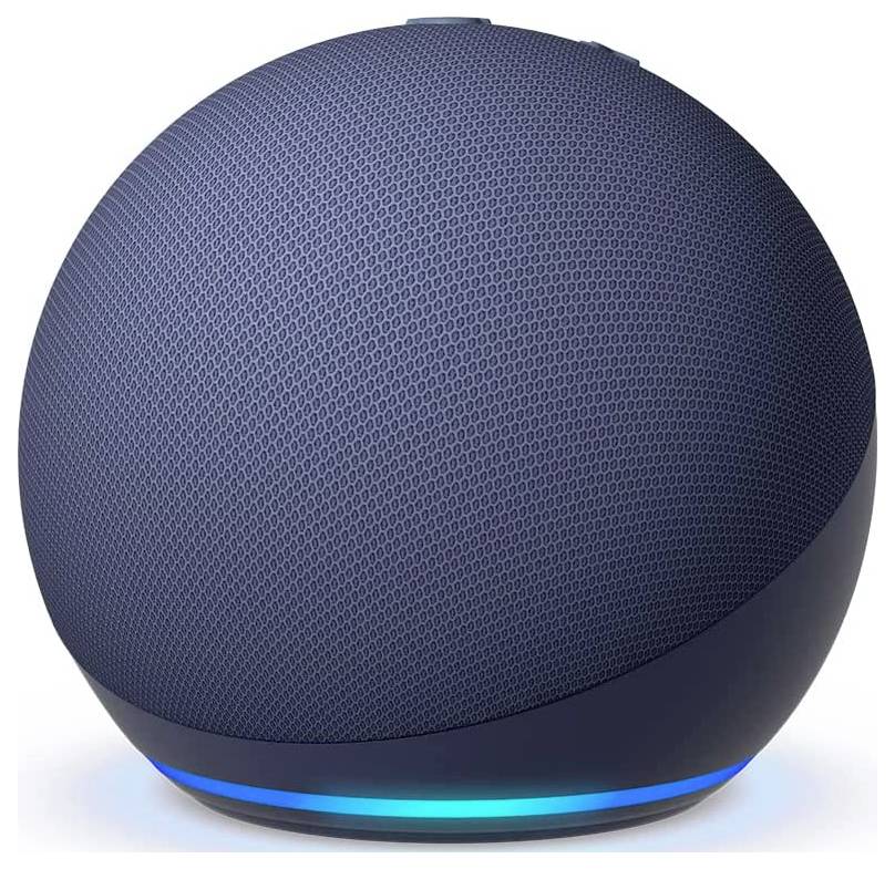 amazon echo Dot (5. Generation) Assistant vocal bleu