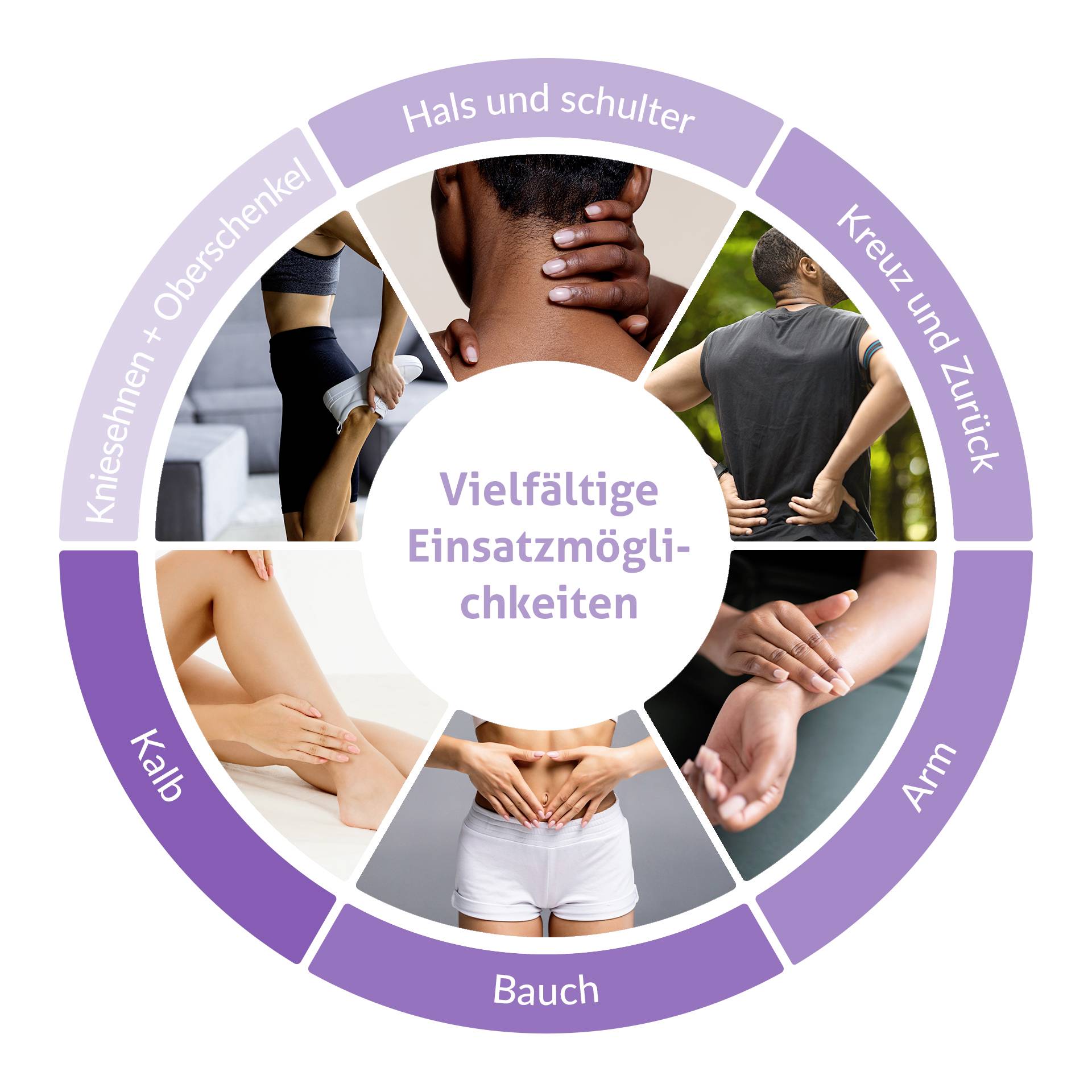 truelife RelaxBack B6 Charge Appareil de massage 24 W noir