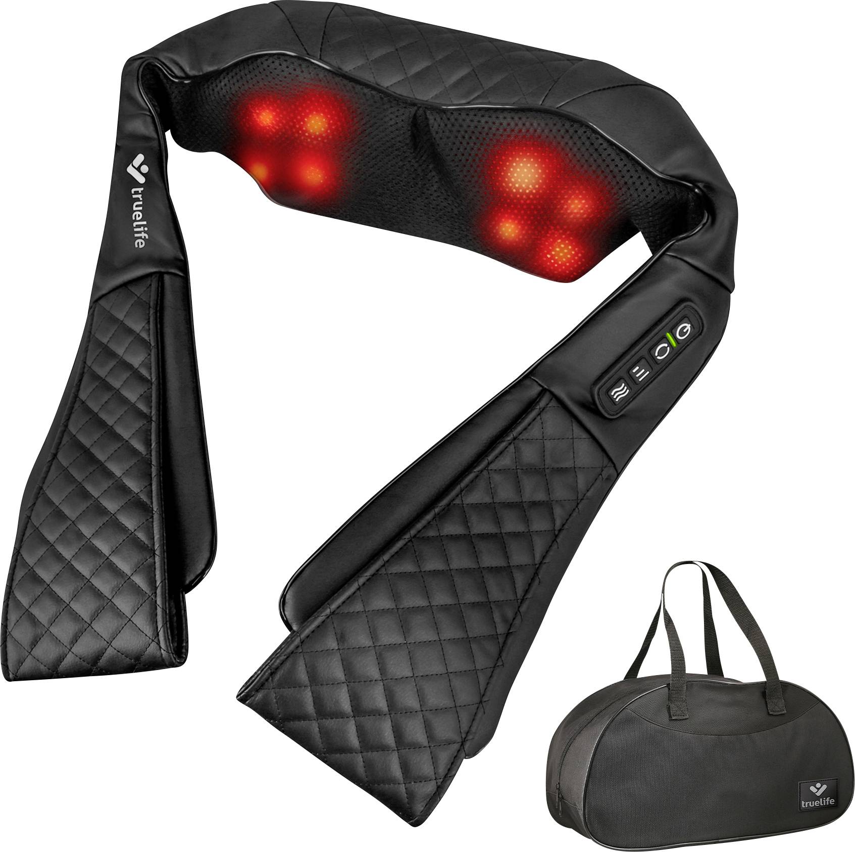 truelife RelaxBack B6 Charge Appareil de massage 24 W noir