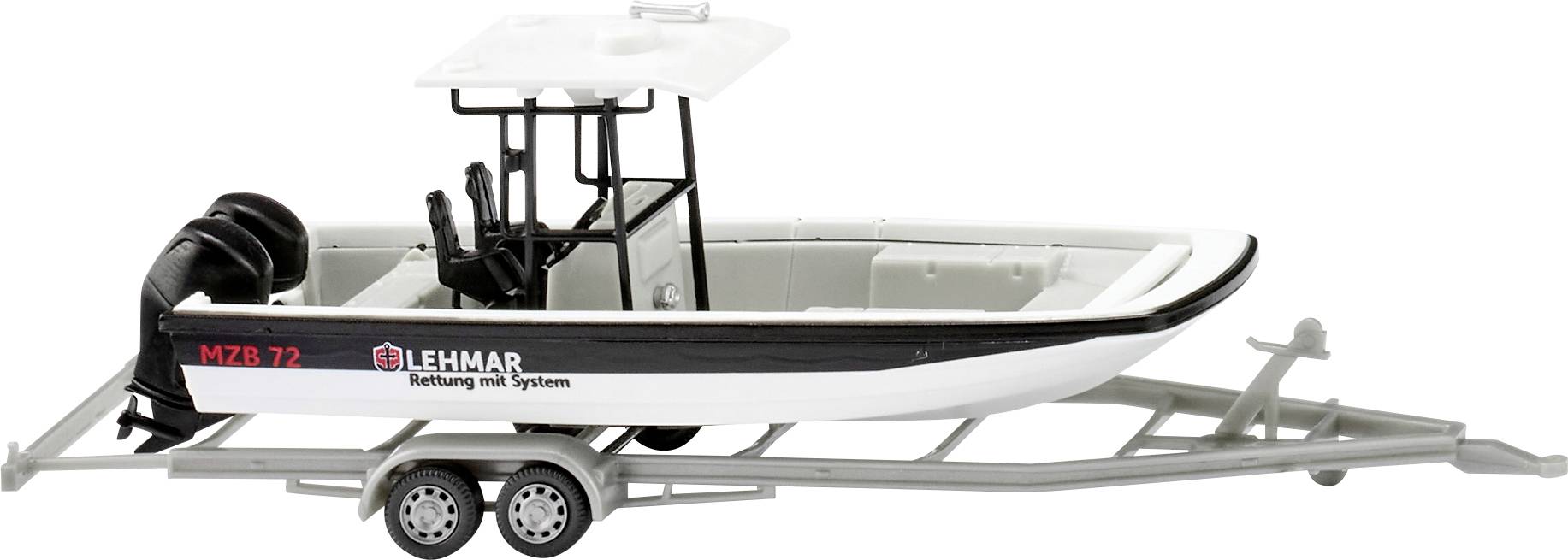 Wiking 009544 H0 Modèle réduit de bateau Bateau multifonction Lehmar MZB 72