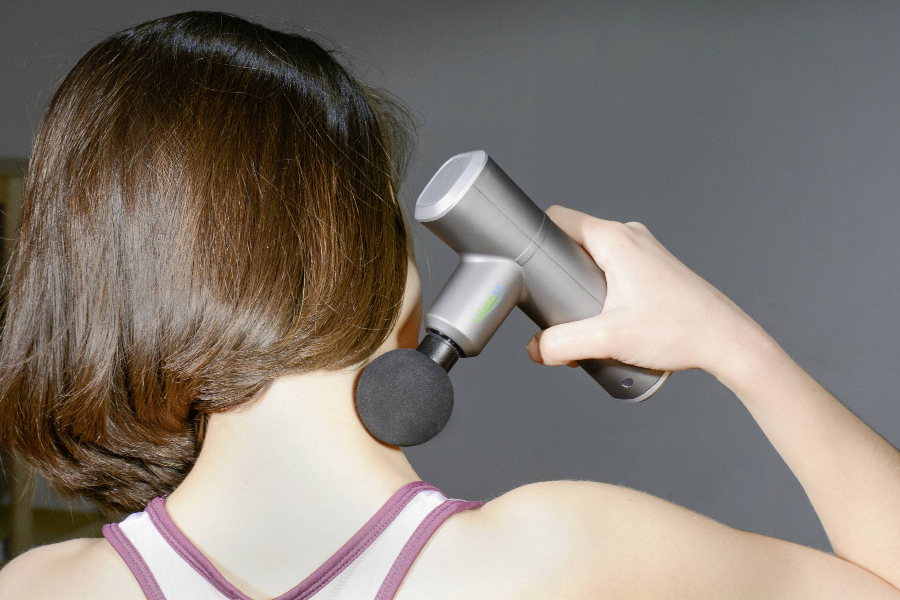 Lifenaxx LX-041 Appareil de massage noir, argent (mat)