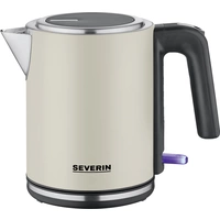 Severin 9577 Bouilloire sans BPA, voyant lumineux beige, noir Severin 9577 Bouilloire sans BPA, voyant lumineux beige, noir