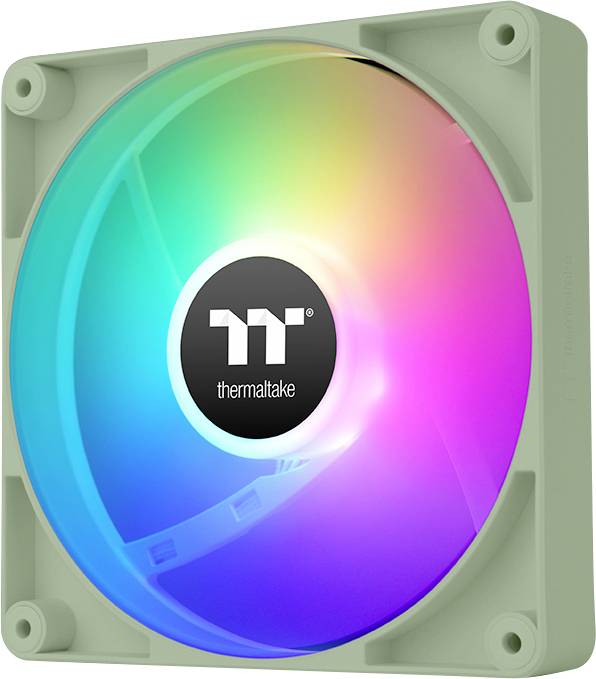 Thermaltake CT120 Reverse ARGB Sync PC Cooling Fan Matcha Green 2 Pack Ventilateur pour PC (l x H x P) 120 x 120 x 25 mm