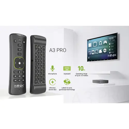 Minix U8K-ULTRA AI Media Hub Powered by Android Boîtier de streaming Miracast Minix U8K-ULTRA AI Media Hub Powered by Android Boîtier de streaming Miracast