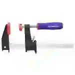 Serre-joint à vis avec fonction de serrage rapide WorkPro WP232033 Longueur: 600 mm Serre-joint à vis avec fonction de serrage rapide WorkPro WP232033 Longueur: 600 mm