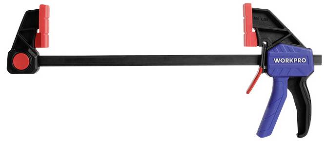 Serre-joint à une main WorkPro WP232040 Longueur: 300 mm