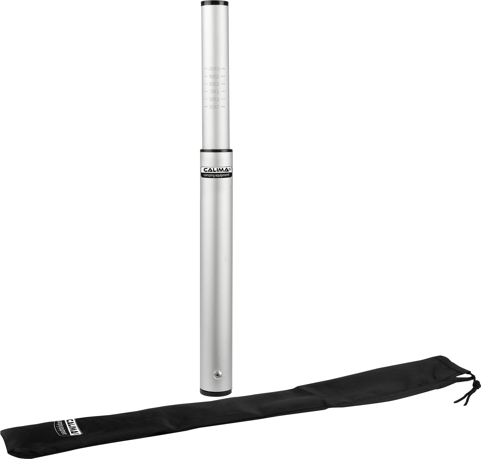 Calima 46041 Balance de timon d'attelage 100 kg aluminium 35 mm x 35 mm x 430 mm