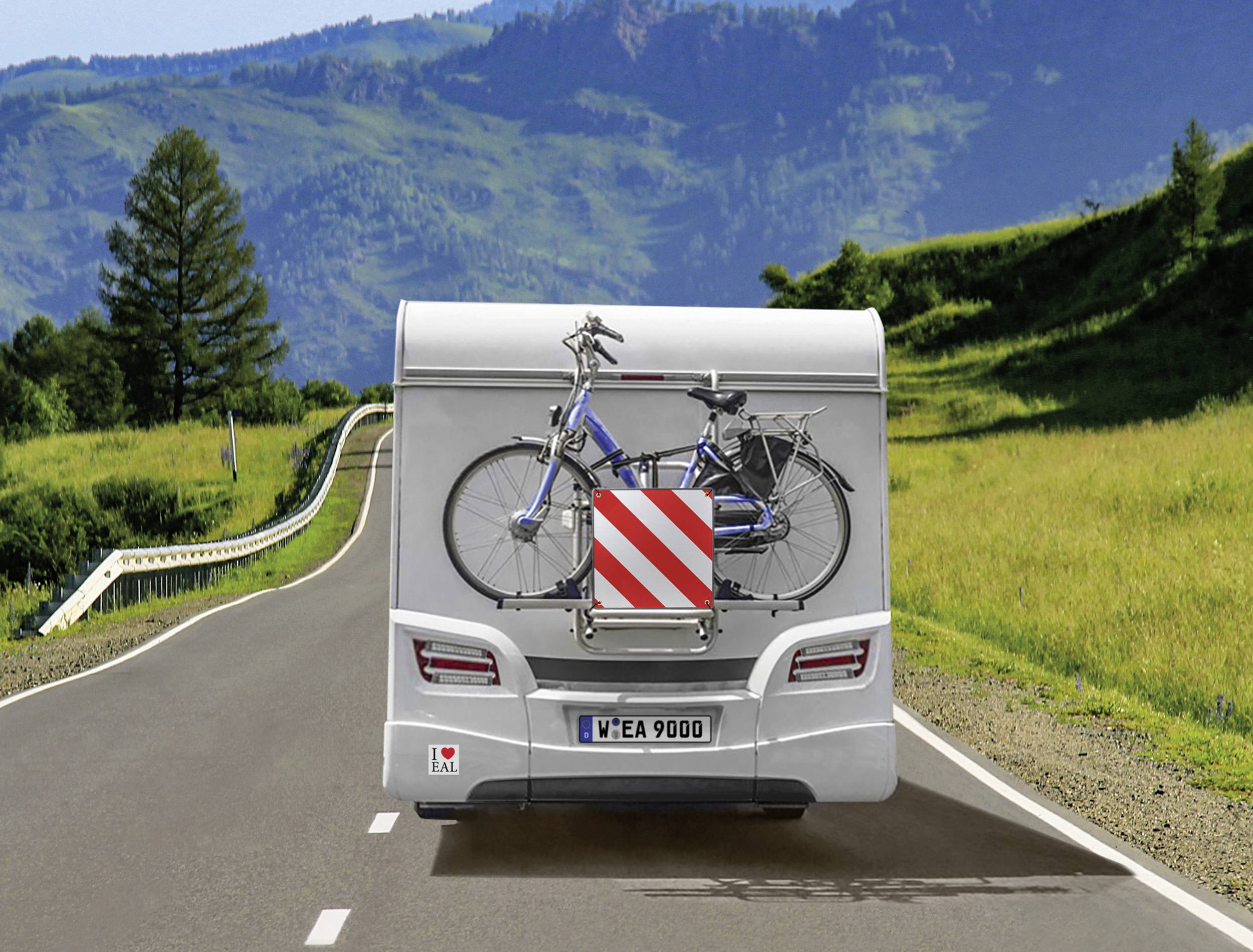 Calima 46044 Profilé de fixation aluminium 500 mm x 500 mm x 10 mm