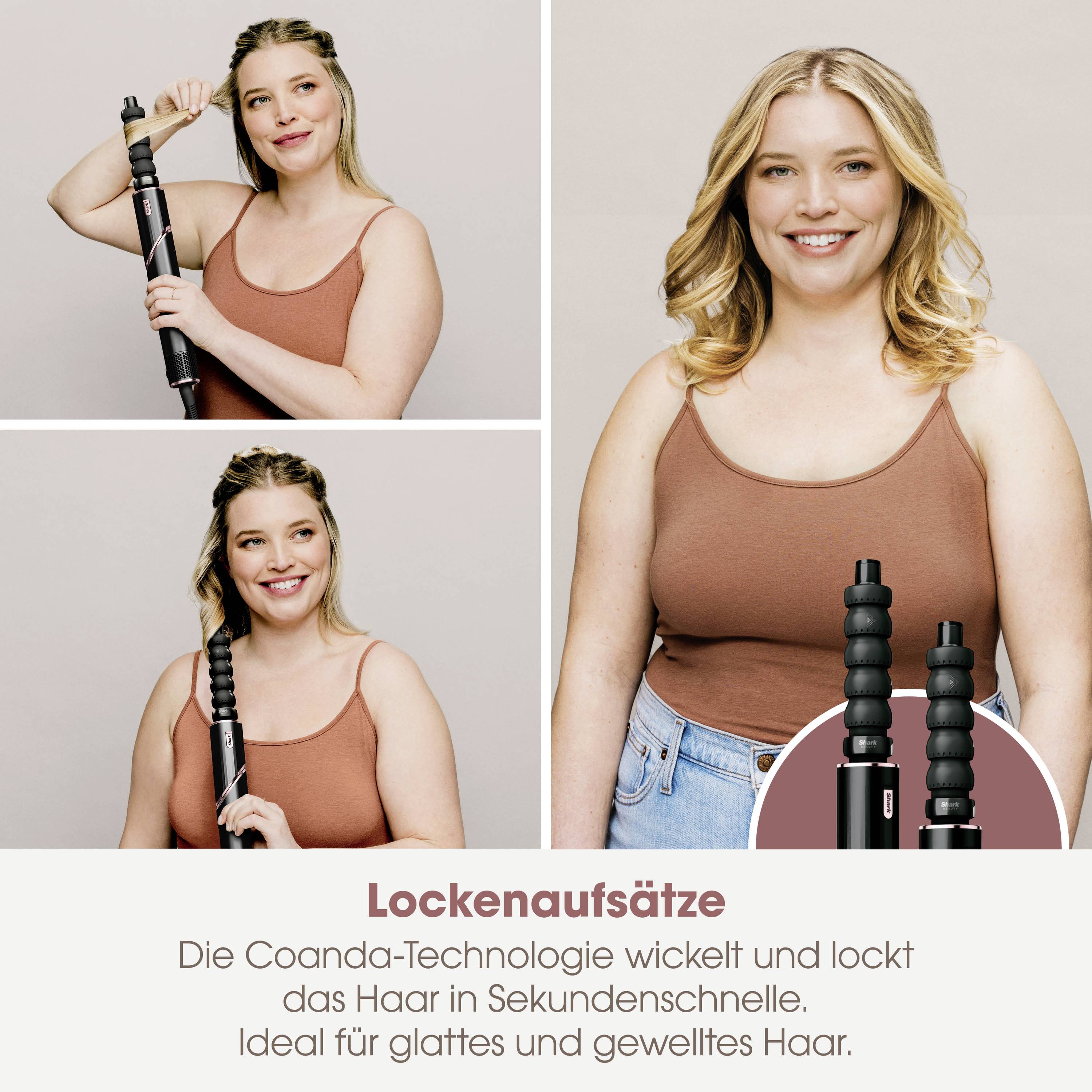 Shark FlexStyle 5-in-1 Brosse chauffante noir