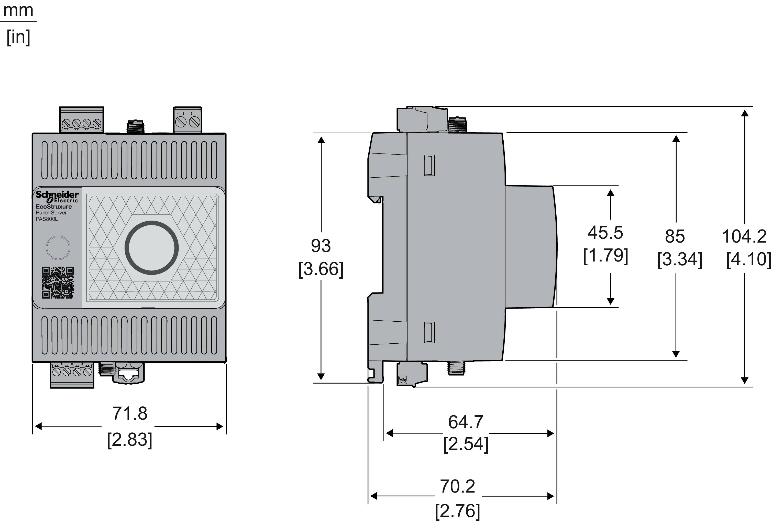 Schneider Electric PAS800L Module d'extension