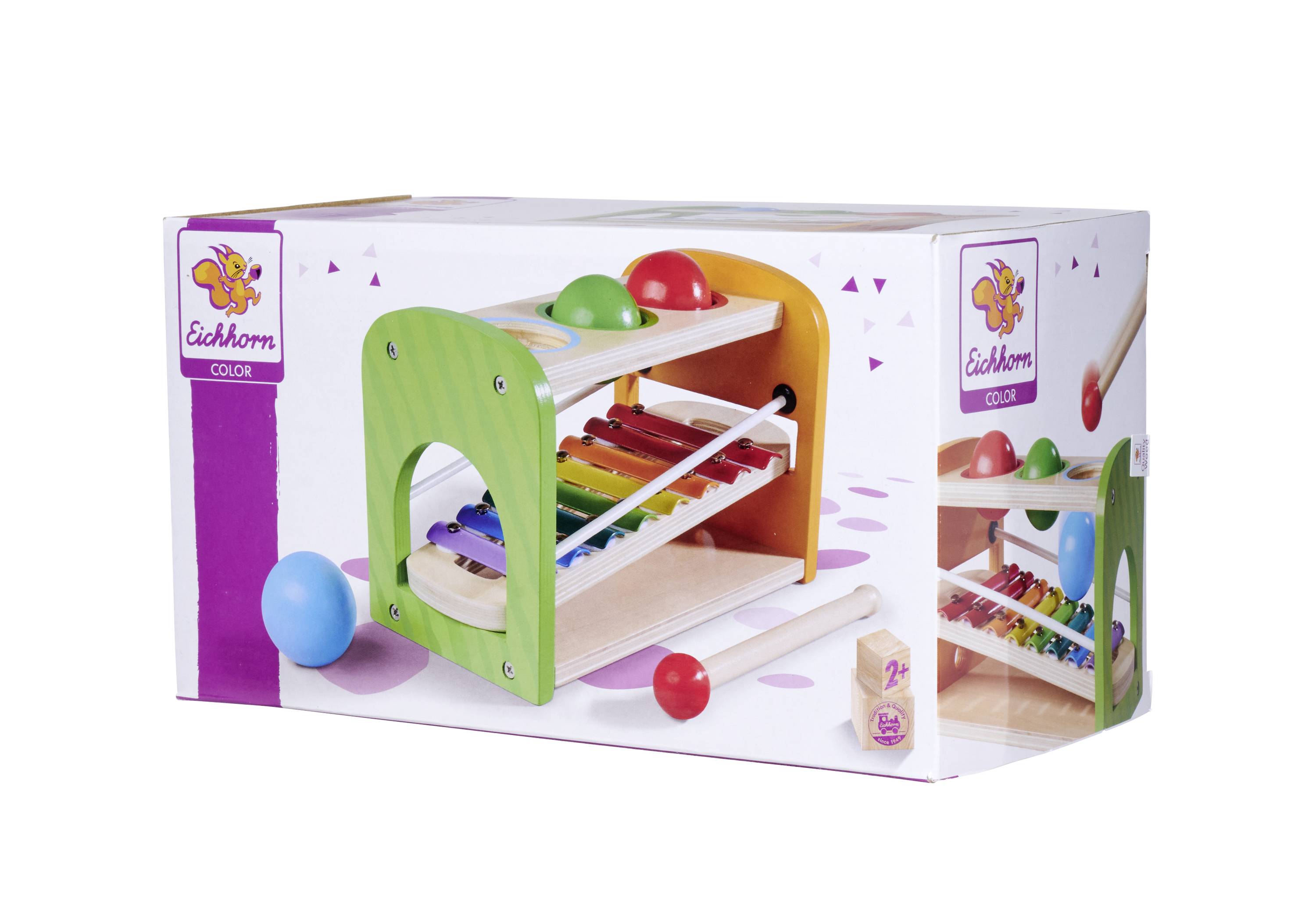 Eichhorn Xylophone Xylophon Klopfbank