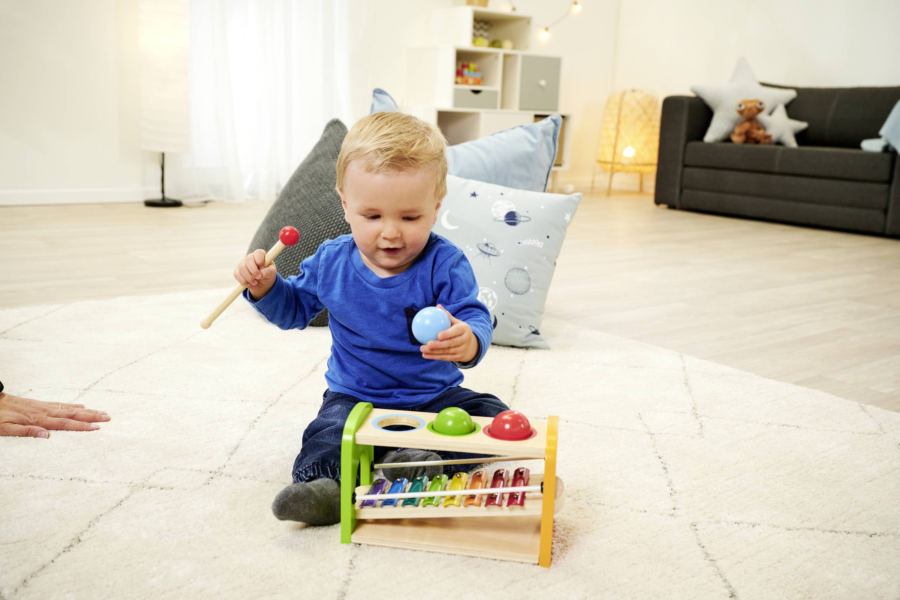 Eichhorn Xylophone Xylophon Klopfbank