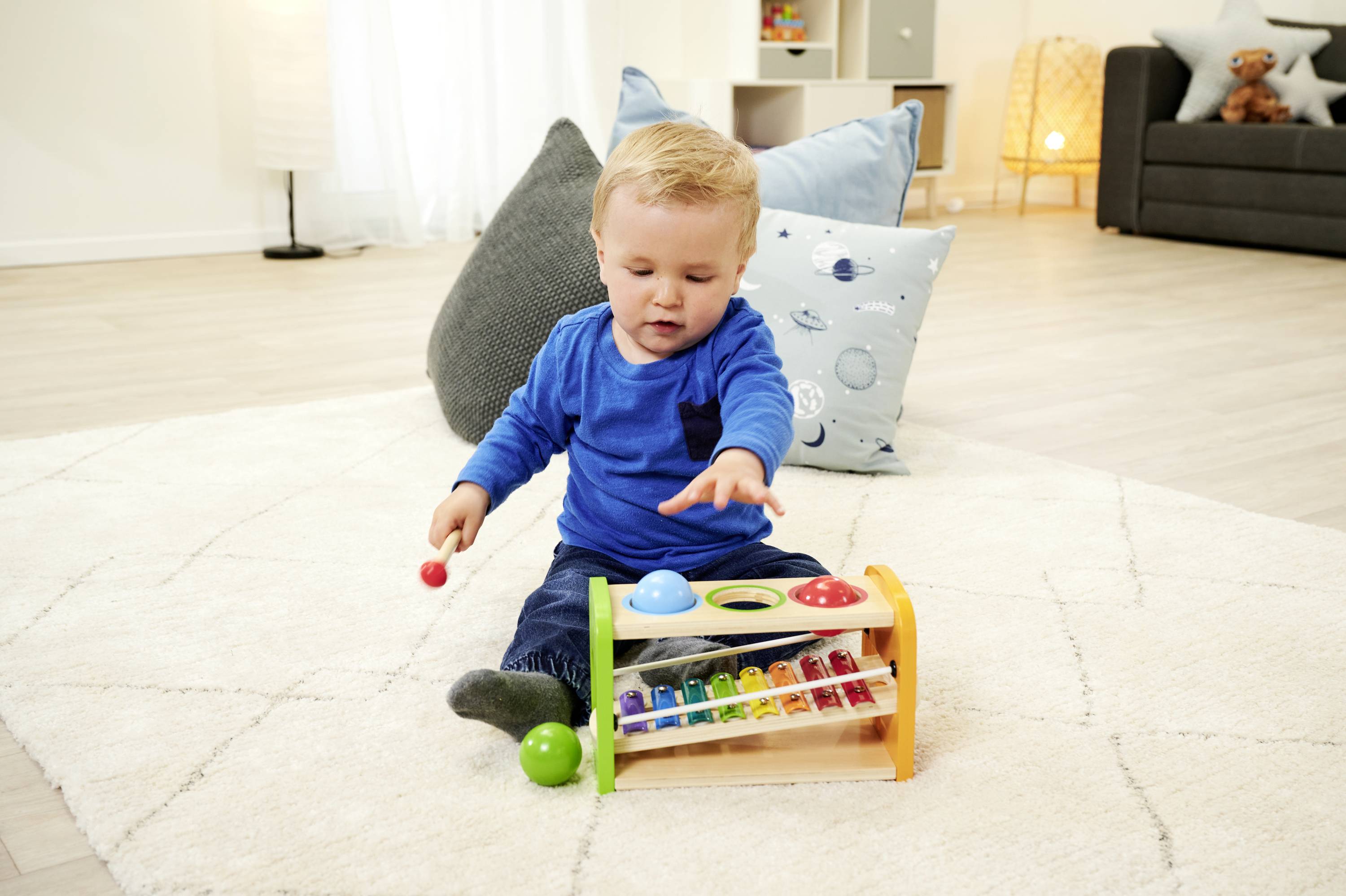 Eichhorn Xylophone Xylophon Klopfbank