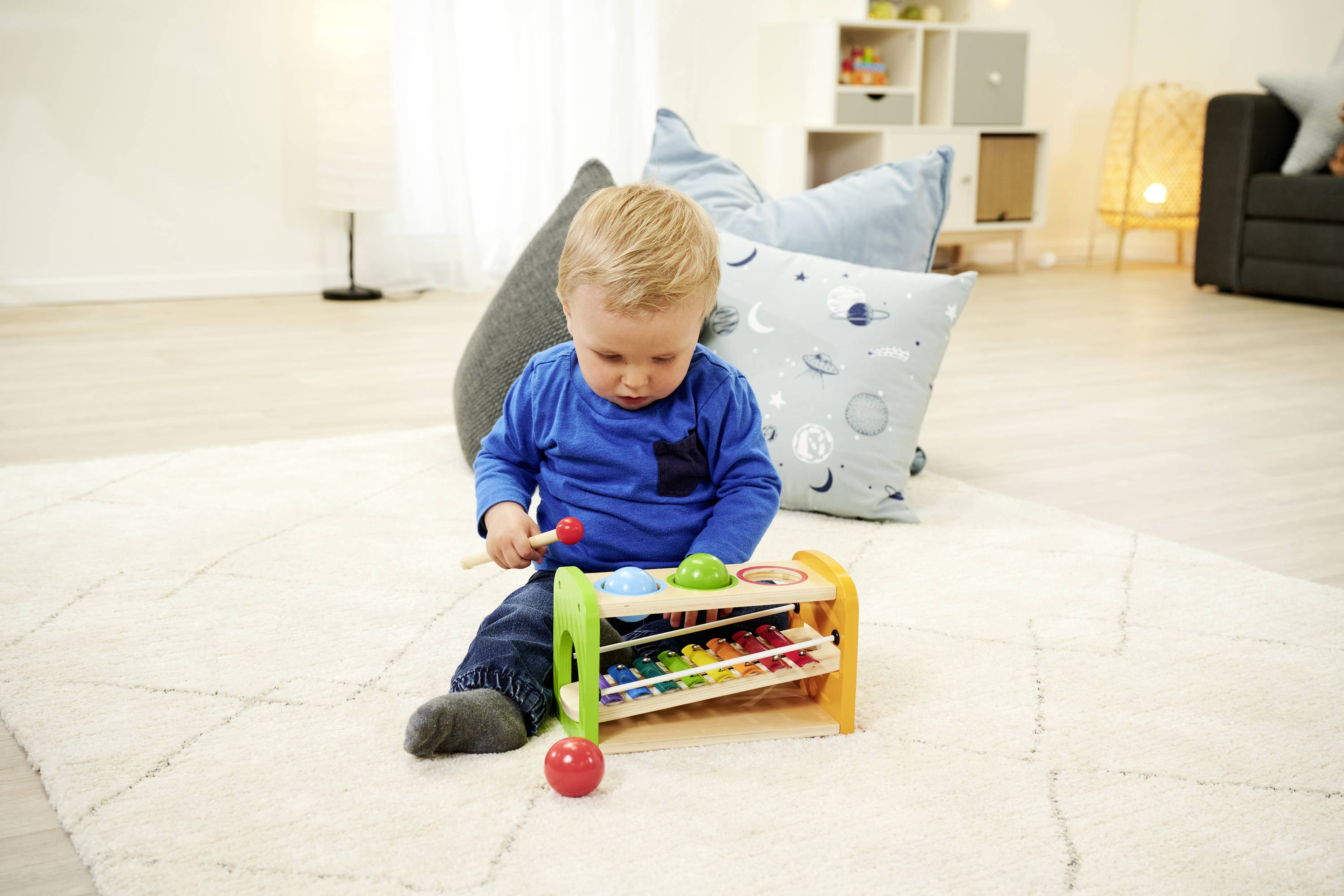 Eichhorn Xylophone Xylophon Klopfbank